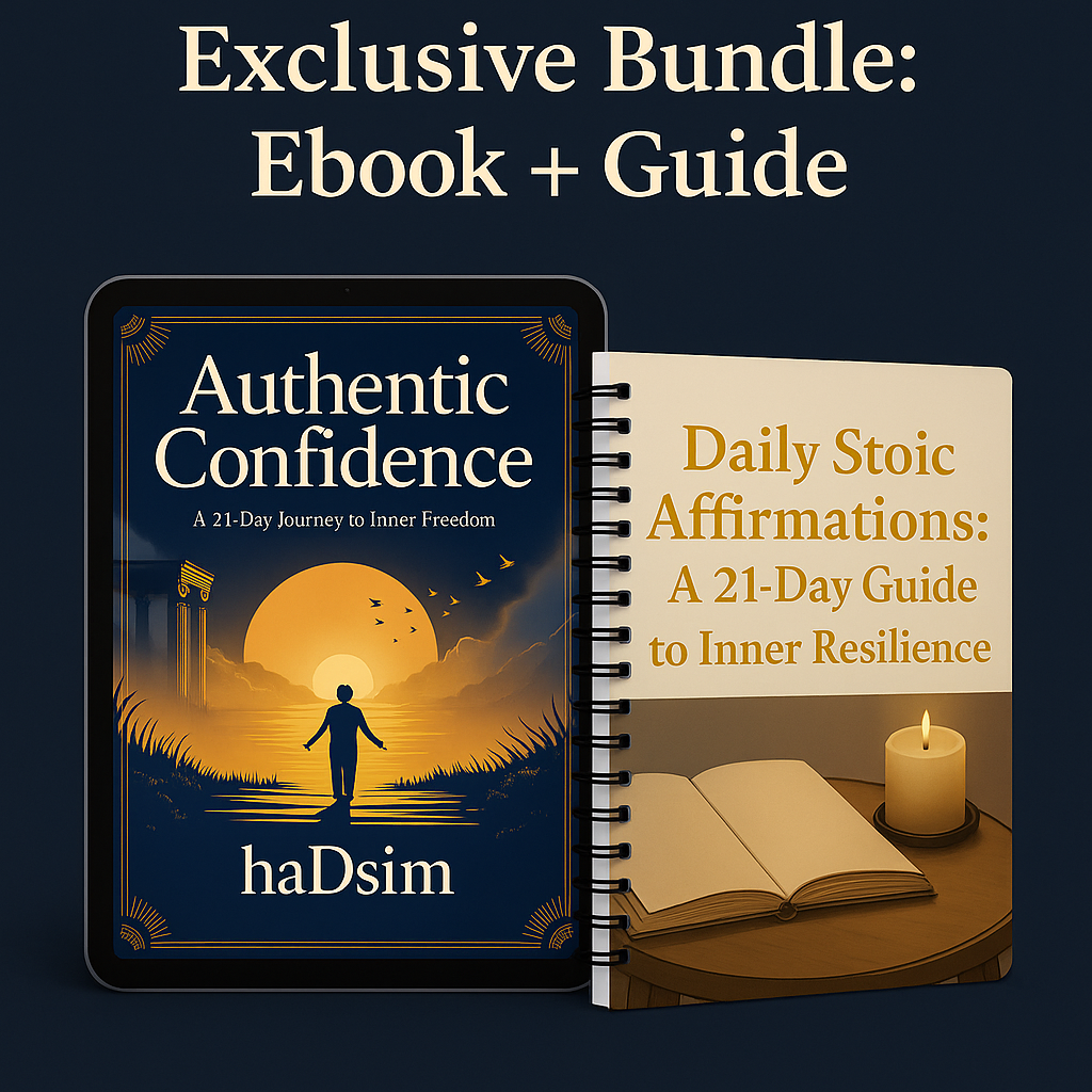 Authentic Confidence + Stoic Bonus bundle